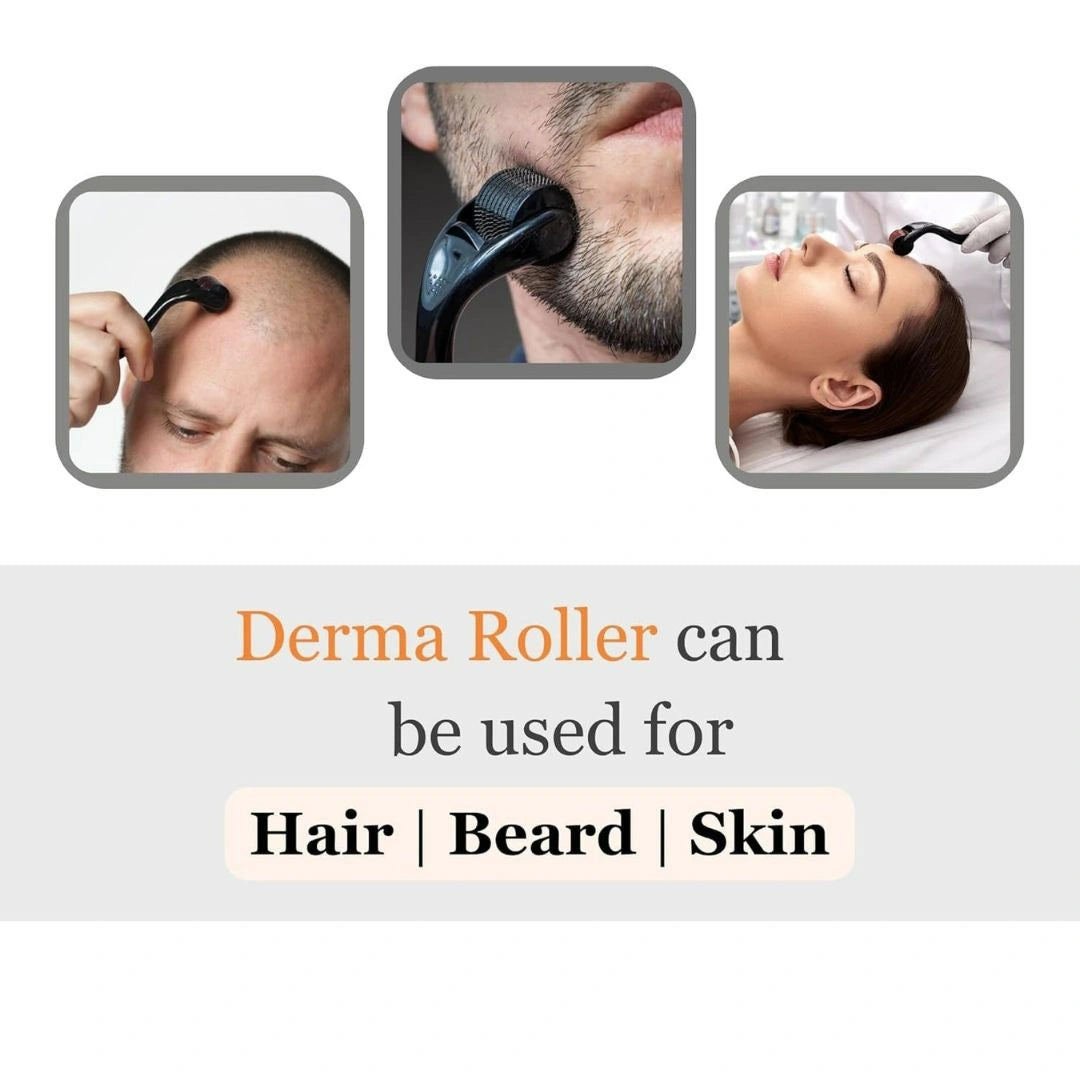 Derma Roller For Hair & Beard Growth 0.5 mm