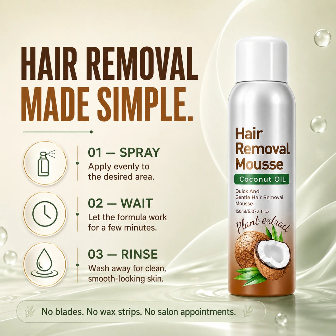 Hair Removal Spray for Men & Women