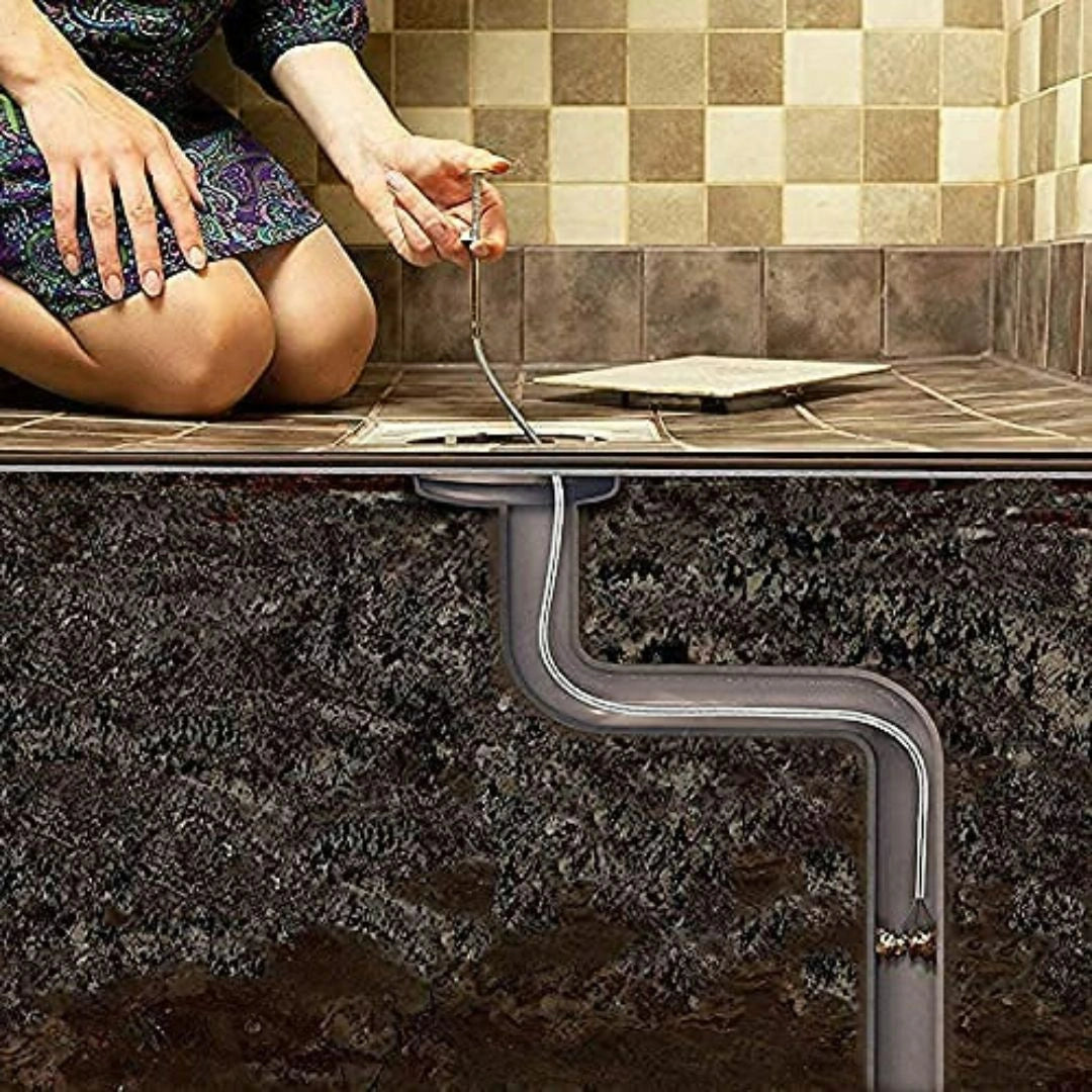 FlexiClean Sink Clean Steel Pipe