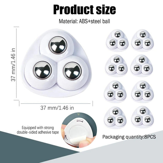 4pcs Caster Wheel Self Adhesive