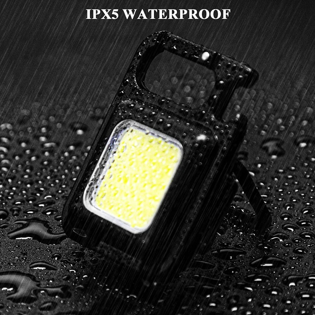 Mini Rechargeable Keychain Flashlight