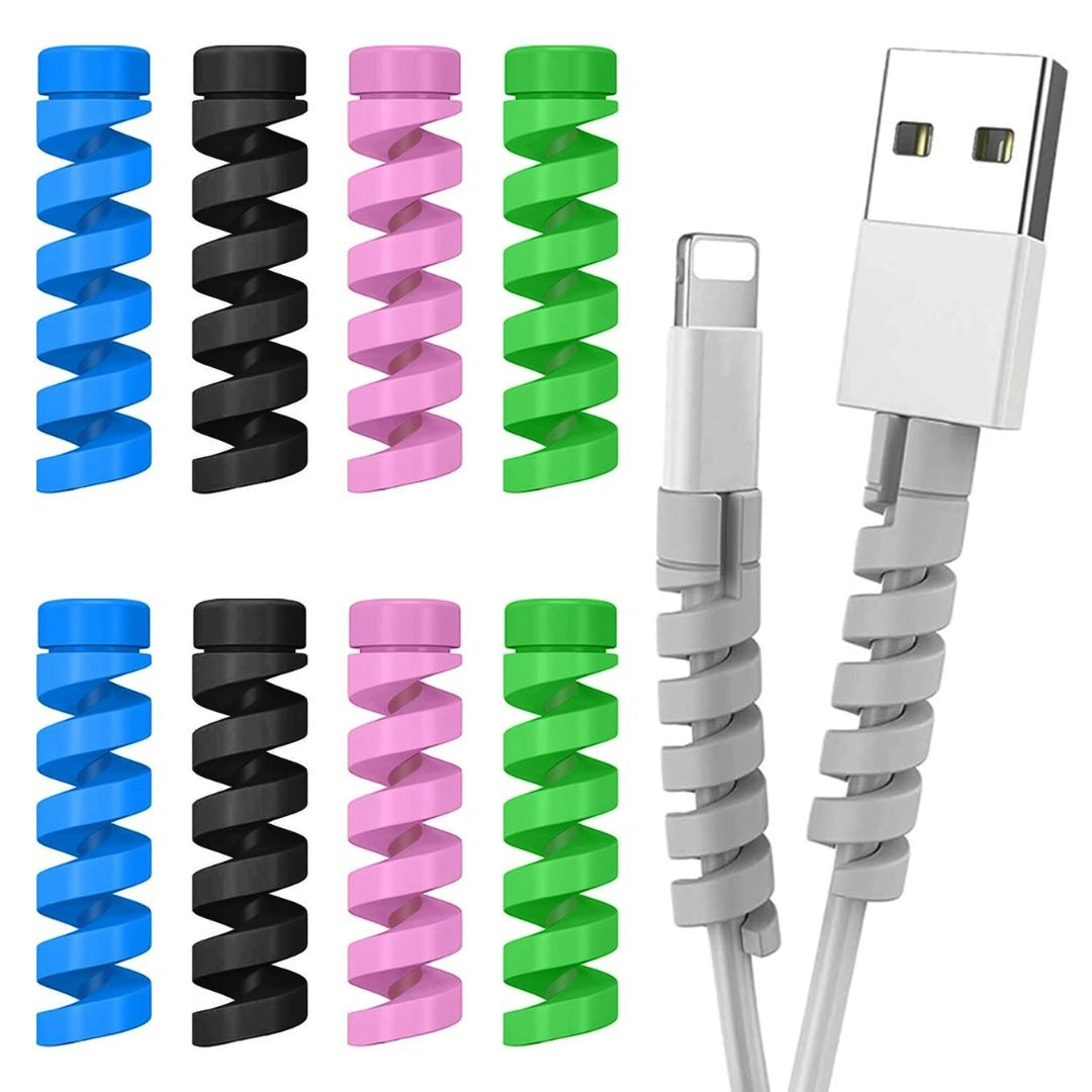 Spiral Cable Protector(4 Pcs)