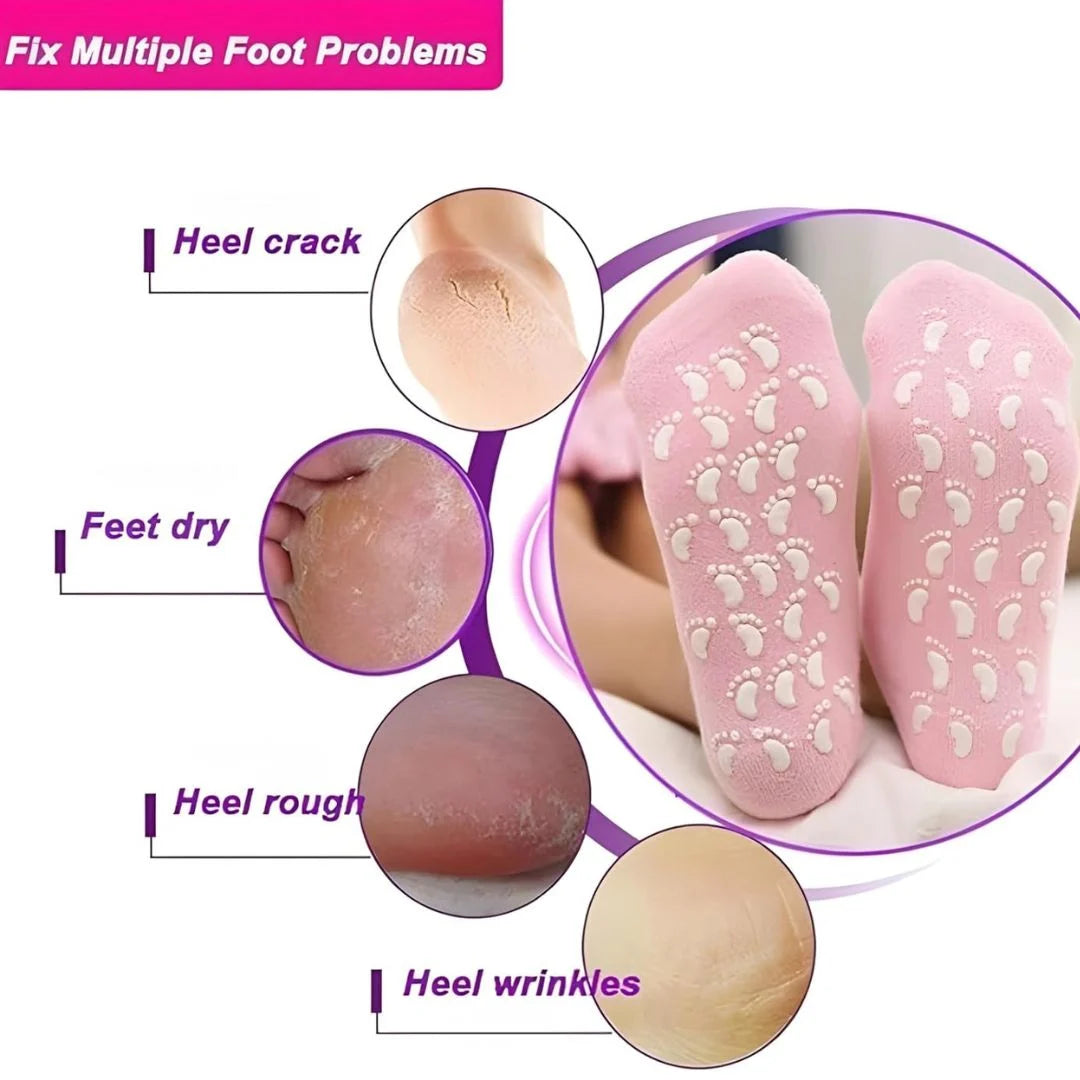 Silicone Gel Socks for Women and Men