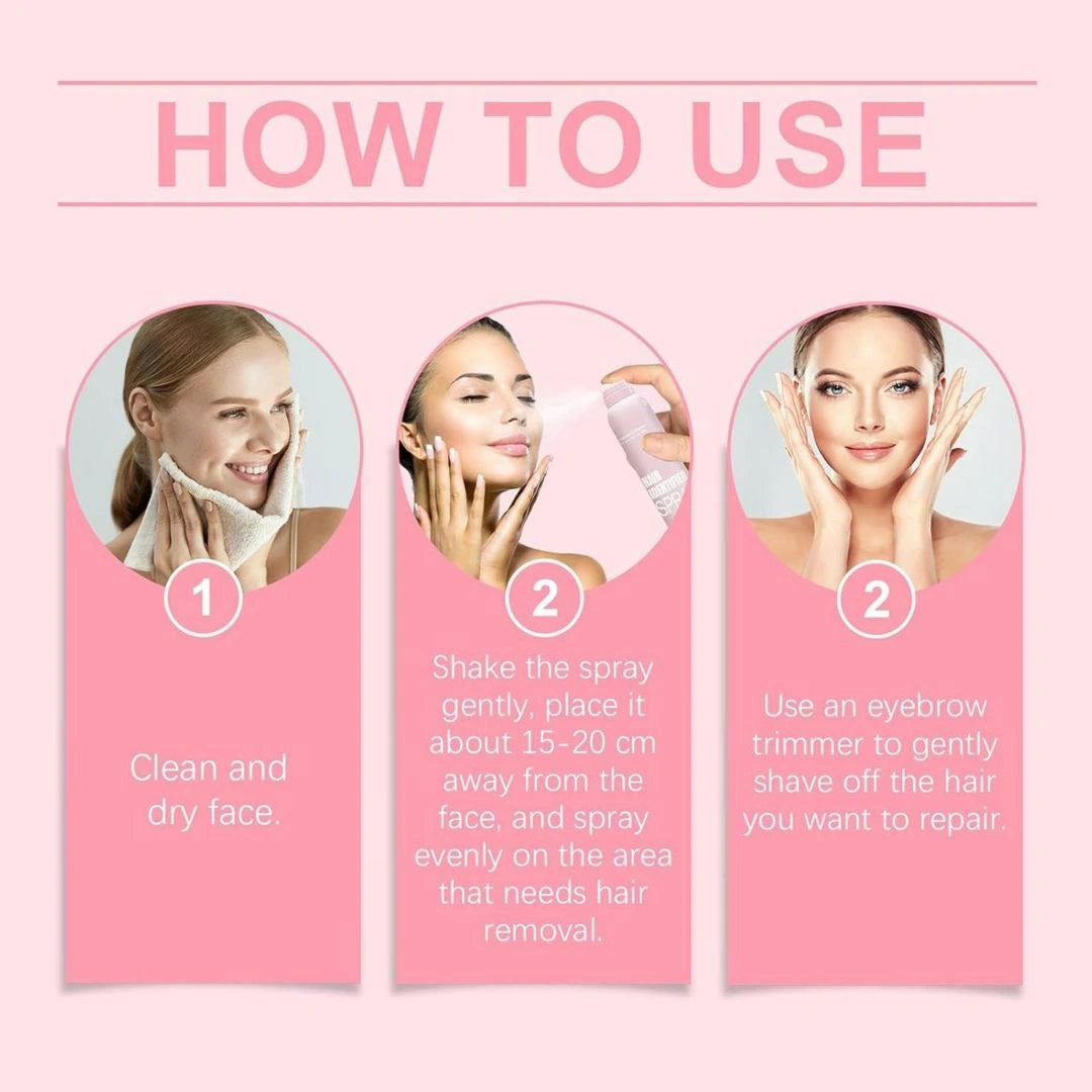 Facial Hair Remover Spray