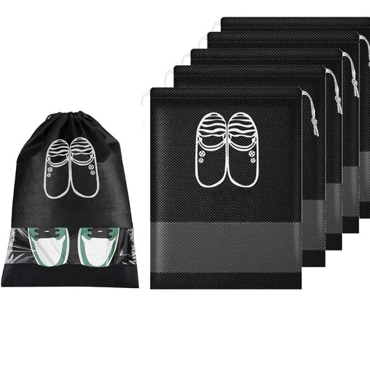 Fabric Shoe Bags (Pack of 4)