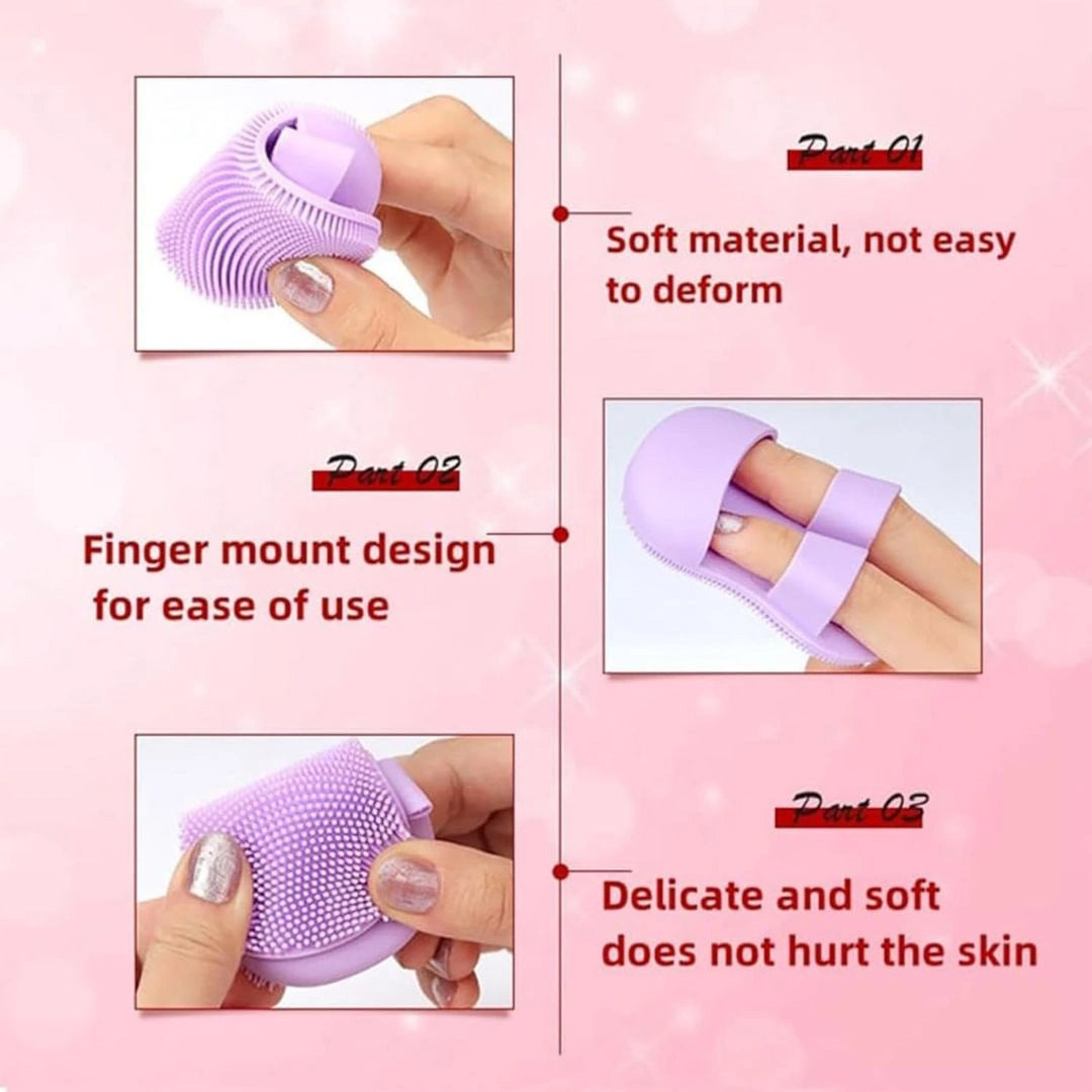 Silicone Face Scrubber (Pack Of 2)