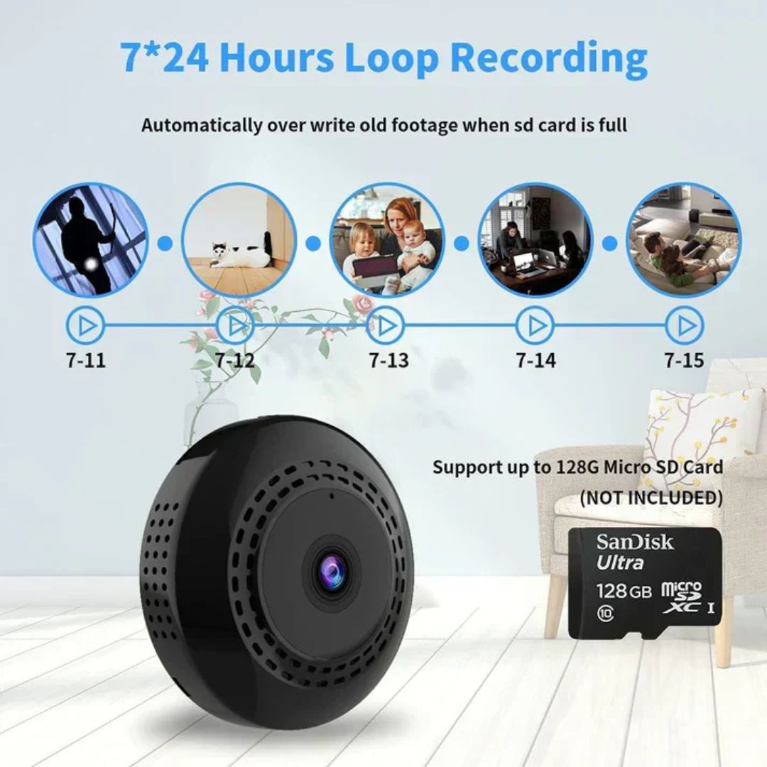 Magnetic HD Mini Camera