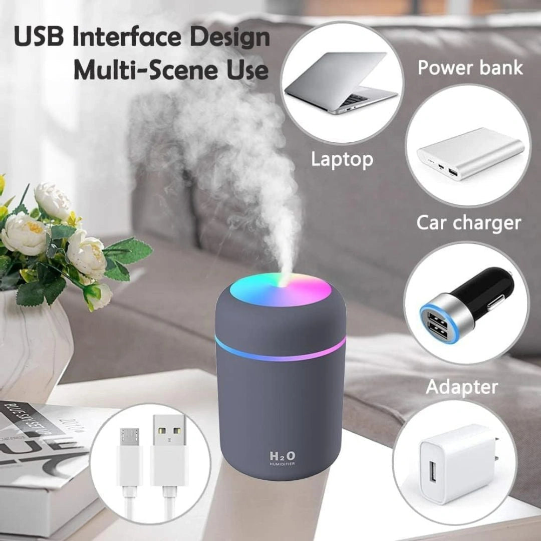 Room Humidifier with Colourful Lights