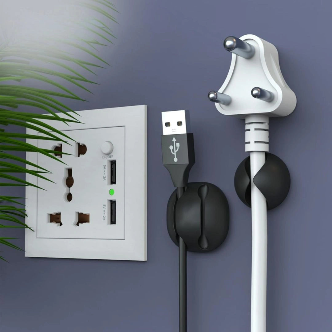 Cable Organizer Holder Clips (Set of 10)