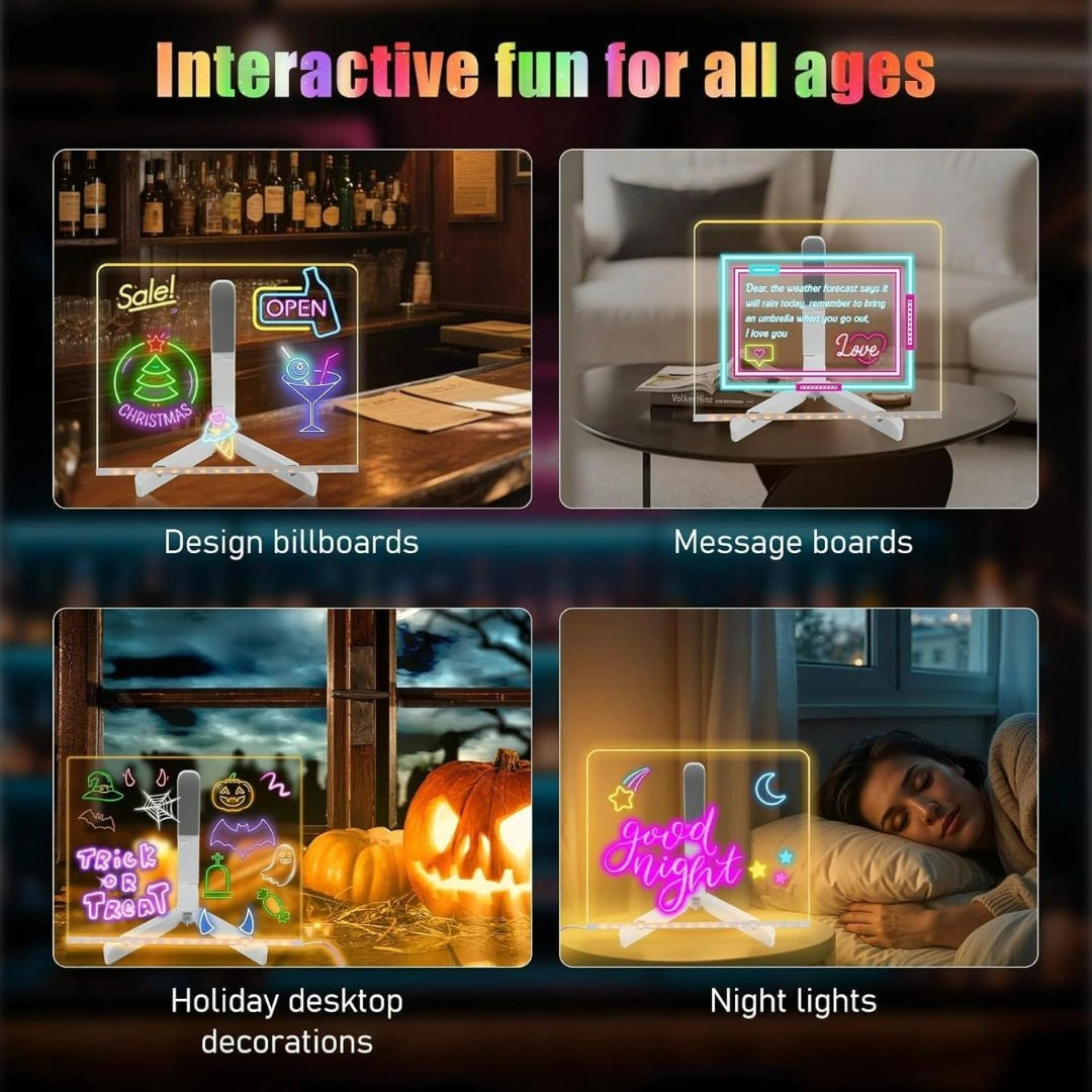 LED Acrylic Writing Board