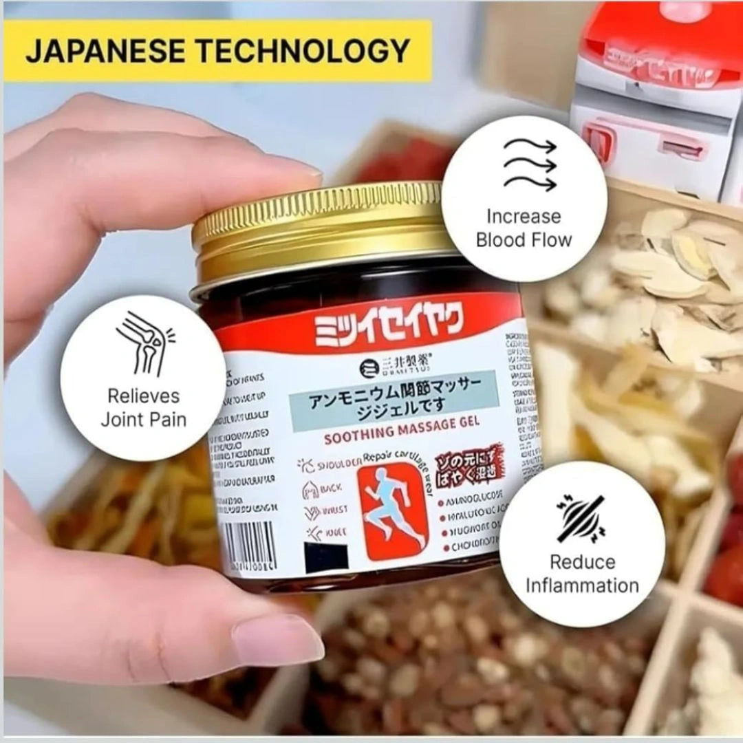 Japanese Joint & Muscle Pain Relief Massage Gel