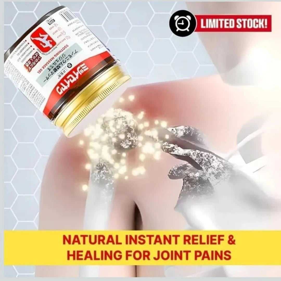 Japanese Joint & Muscle Pain Relief Massage Gel