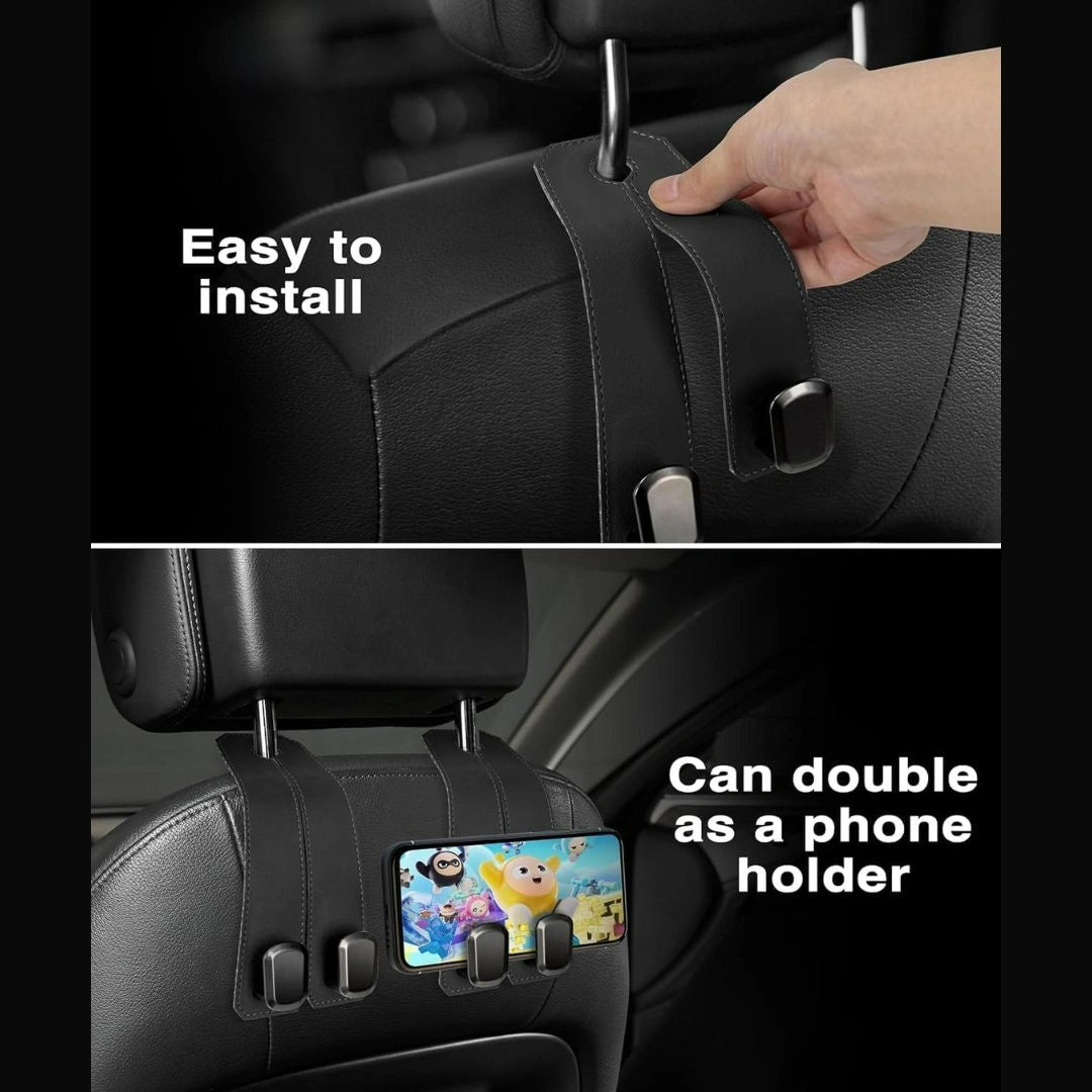 Car Seat Headrest Hooks