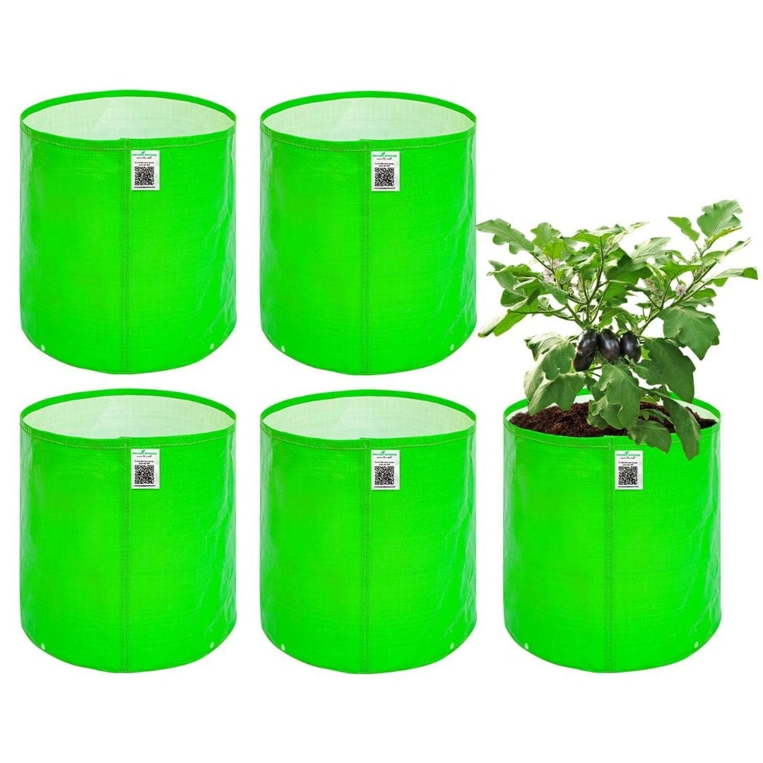 Premium HDPE Uv Protected Green Colour Plants Grow Bags