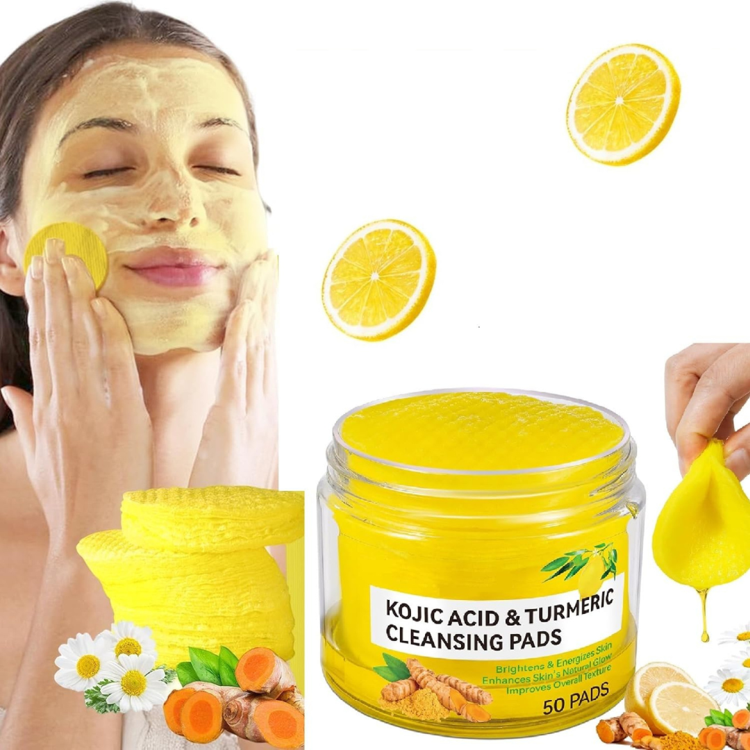 Kojic Acid and Turmeric Cleansing Pads