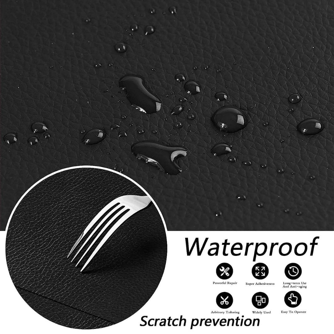 Black Self-Adhesive Leather Repair Patch(30*60Cm) (Buy 1 Get 1 Free)