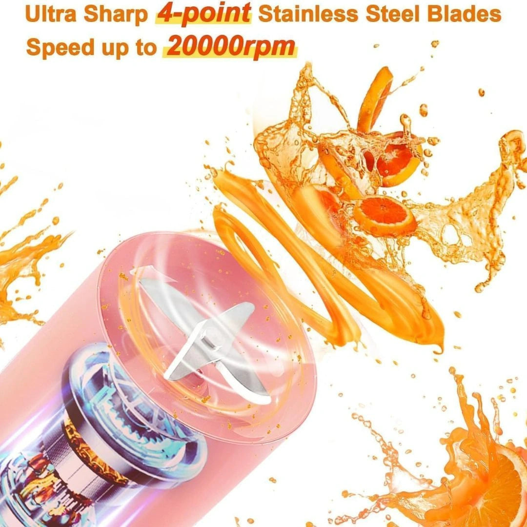 Portable Electric Mini USB Bottle Juicer Blender