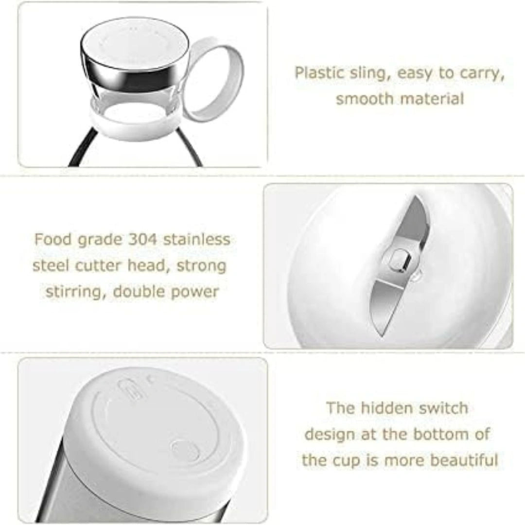 Portable Electric Mini USB Bottle Juicer Blender