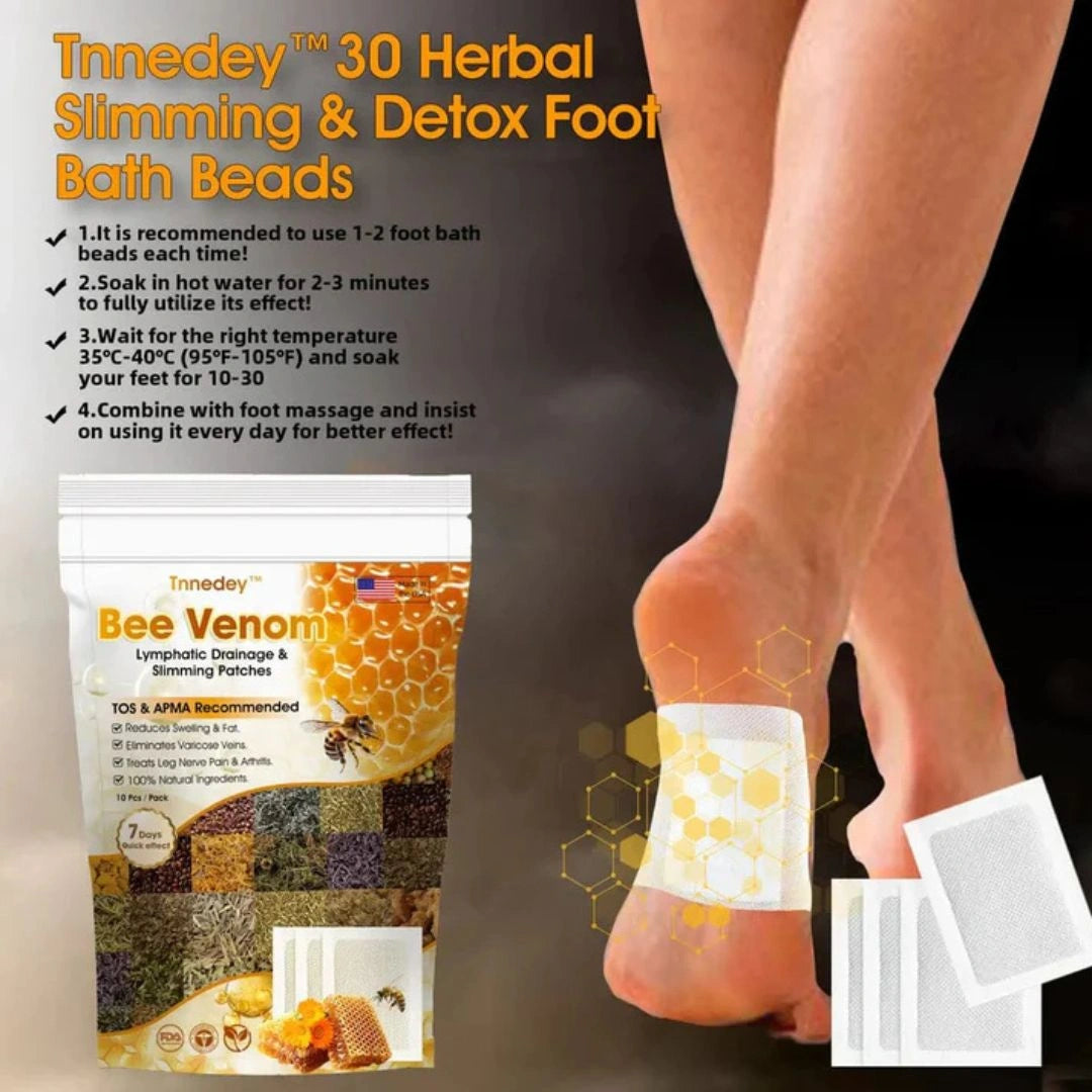 Bee Venom Detox Patches(10 Pcs)(Buy 1 Get 1 Free)