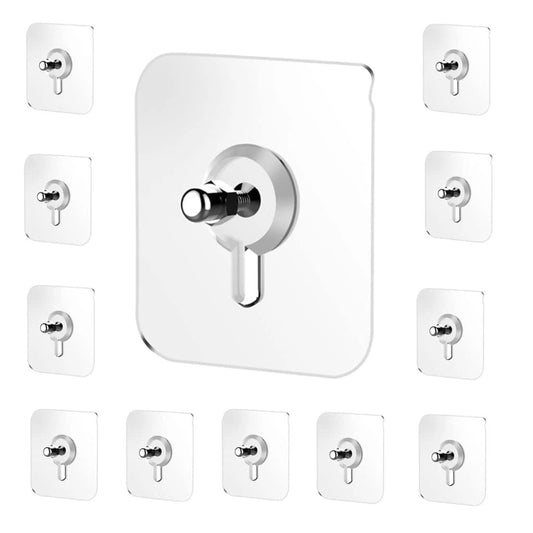 Adhesive Hooks for Wall (15 pcs)