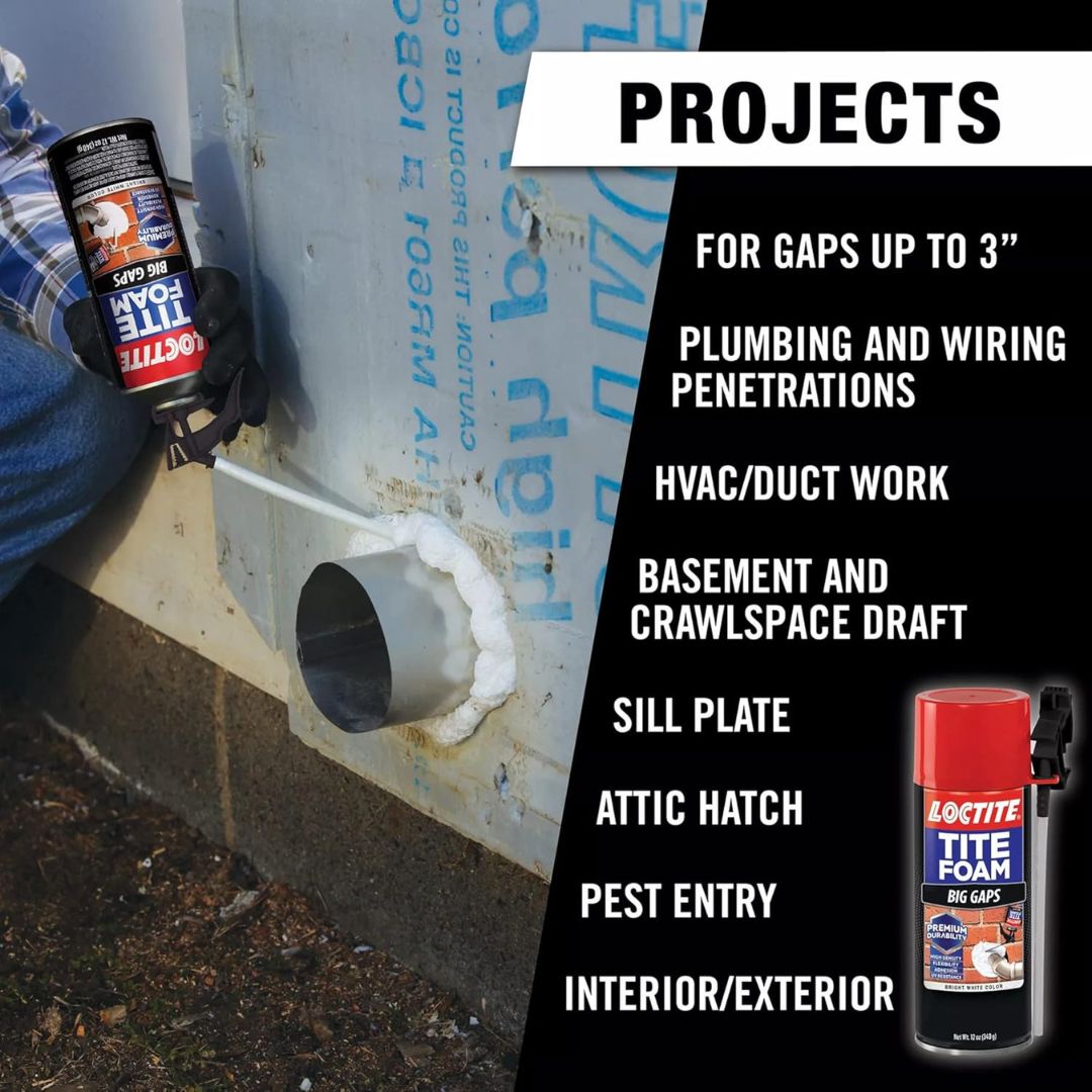 Foam Spray Gap Filler