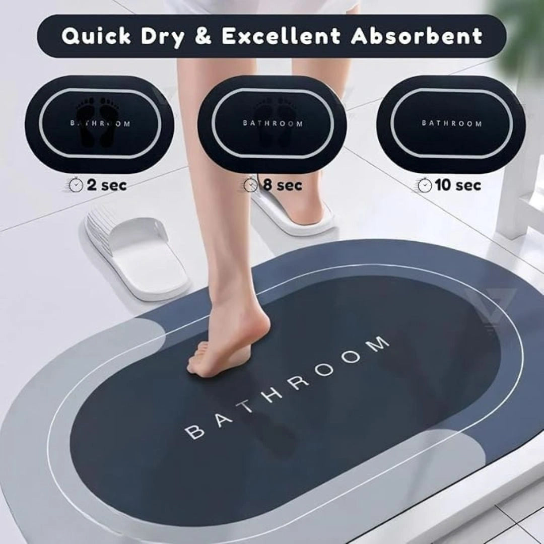 Anti Slip Quick Dry Soft Water Absorbing Mats