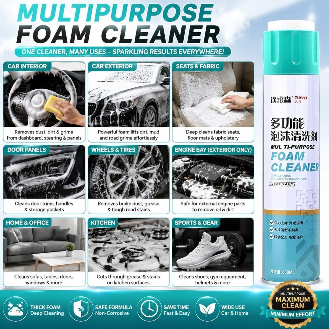 Multipurpose Foam Cleaner Spray