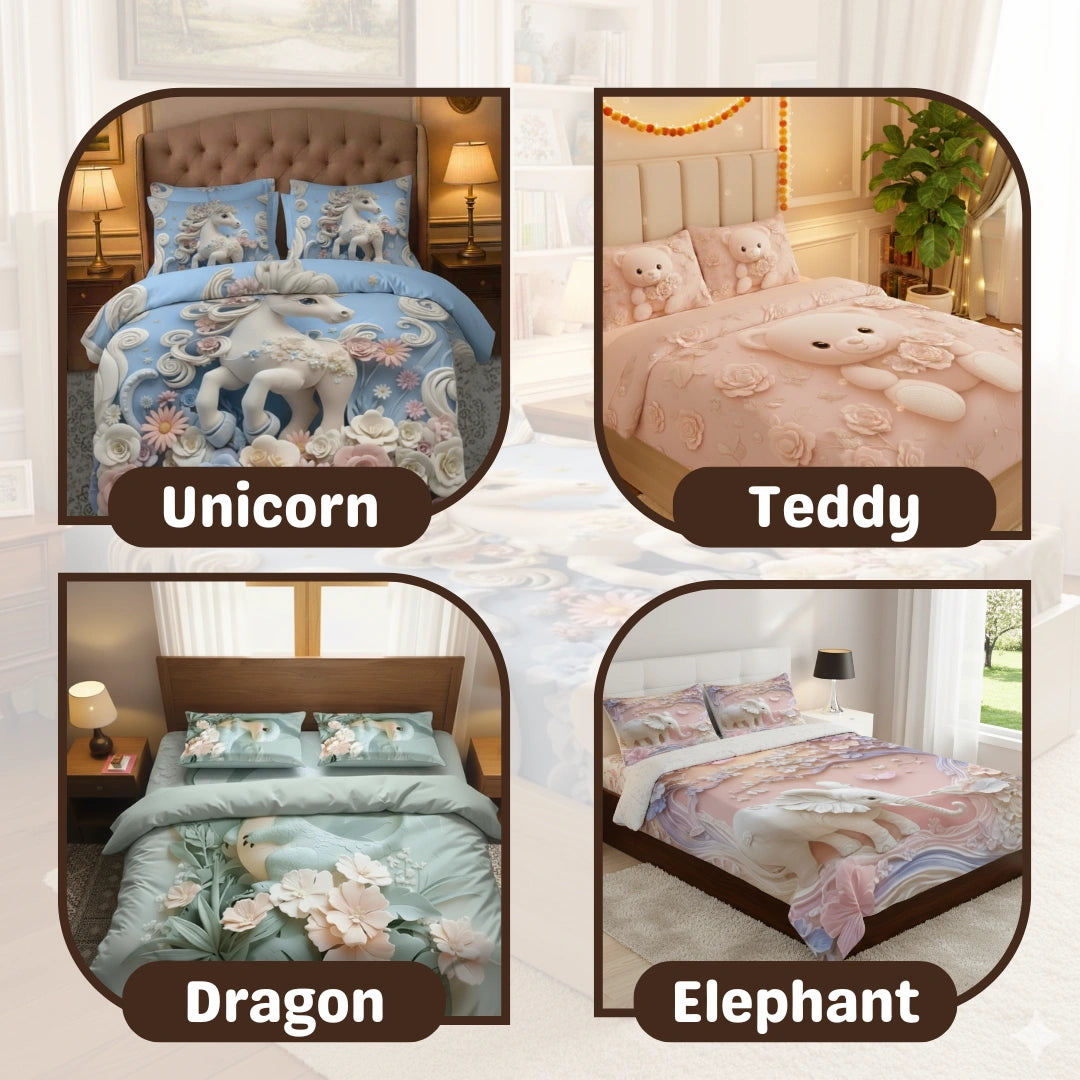 Premium 7D Digital Printed Comforter