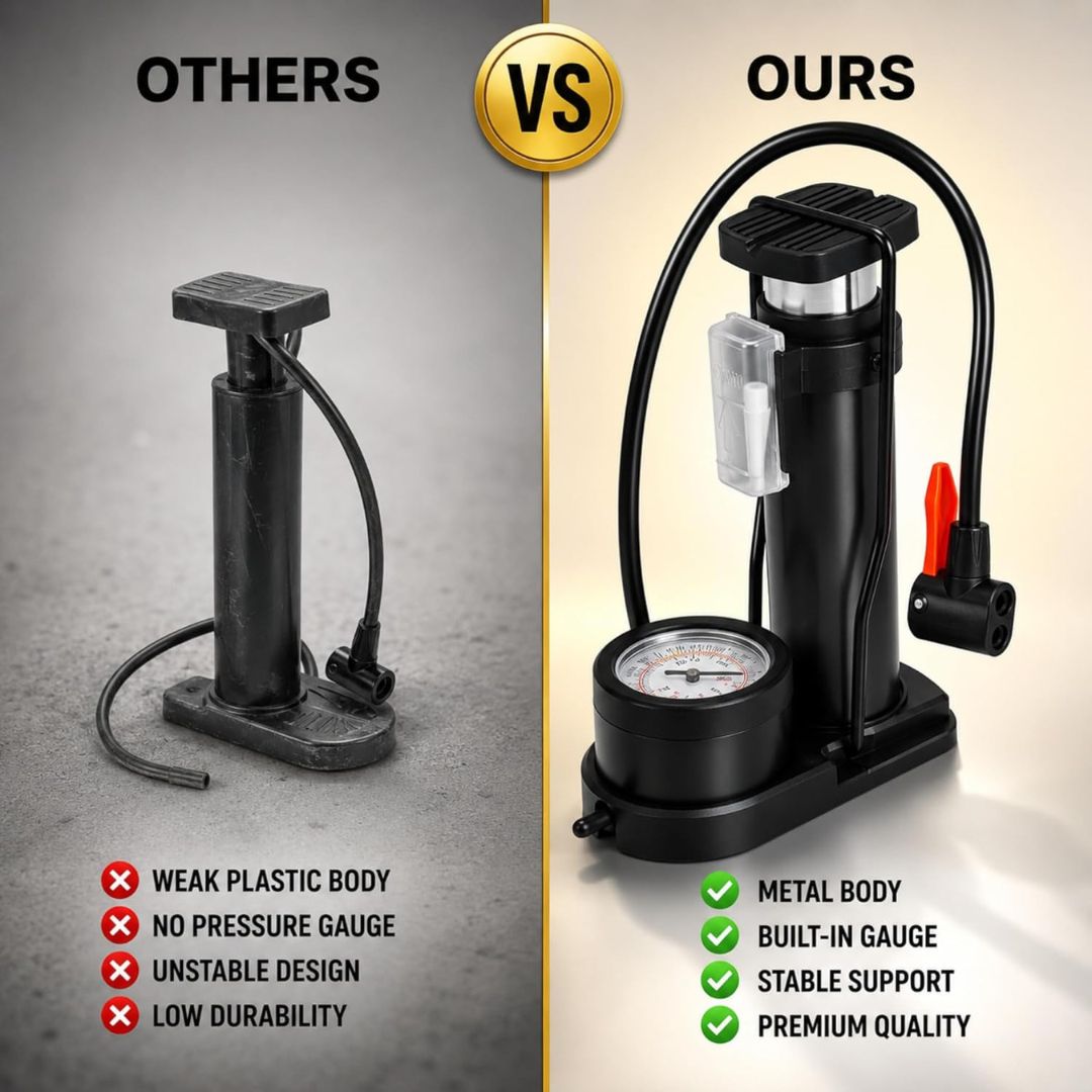 Portable High Pressure Foot Air Pump