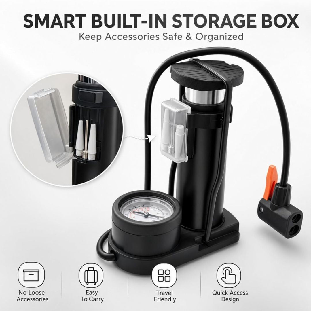 Portable High Pressure Foot Air Pump