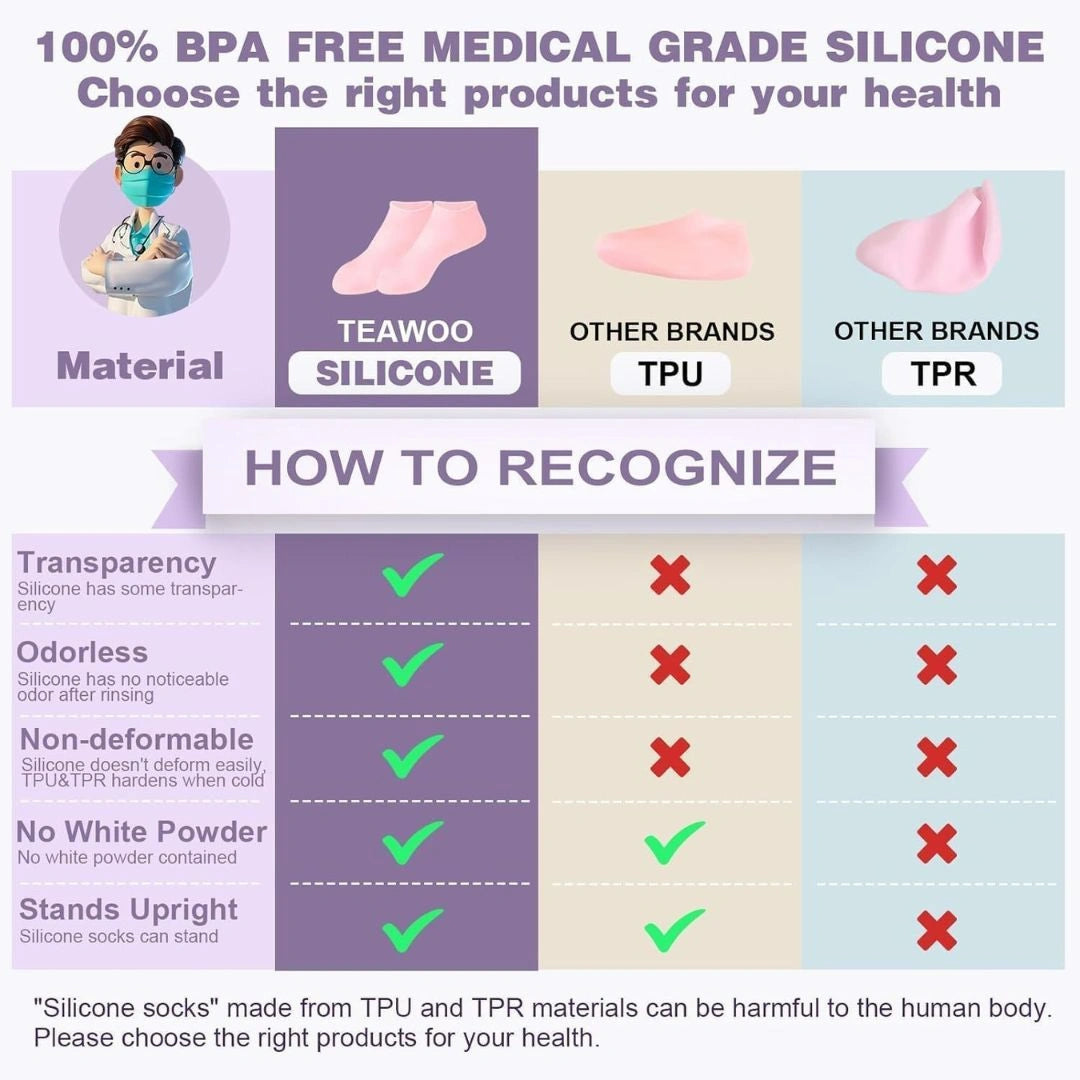 Silicone Gel Socks