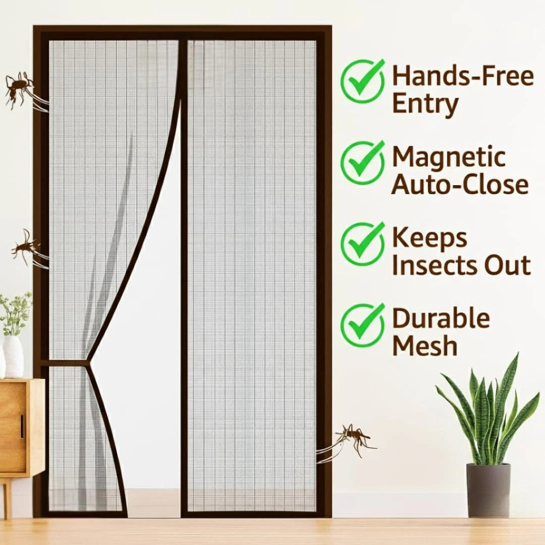 Magnetic Door Net