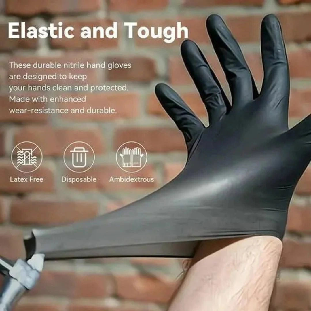 Disposable Non- Slip Anti - Scratch Gloves(100pcs Pack)