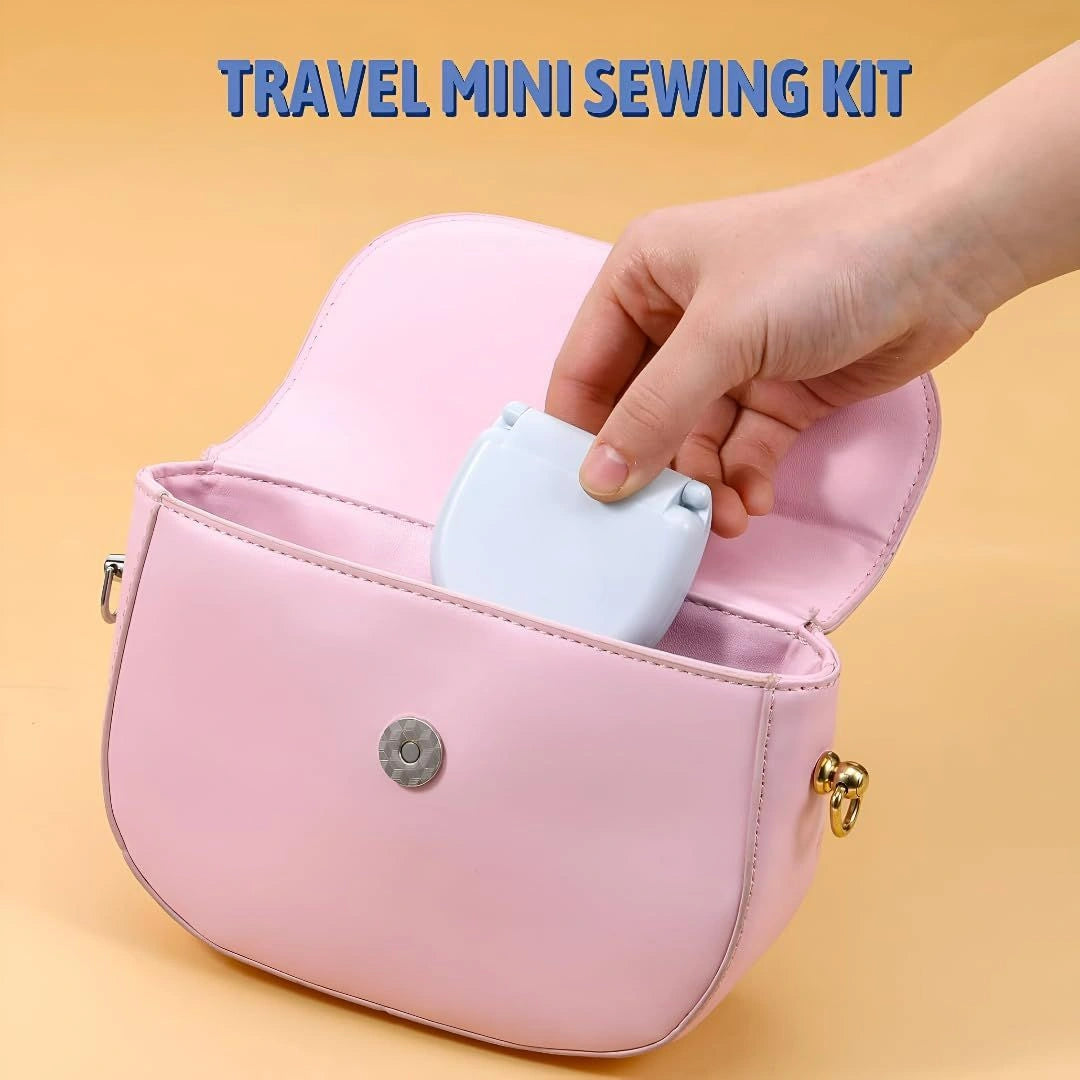 Mini Travel Sew Kit Sewing Box Pocket Folding Kit