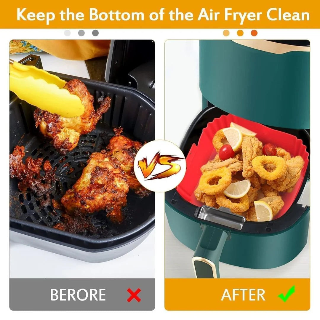 Reusable Air Fryer Basket Mat
