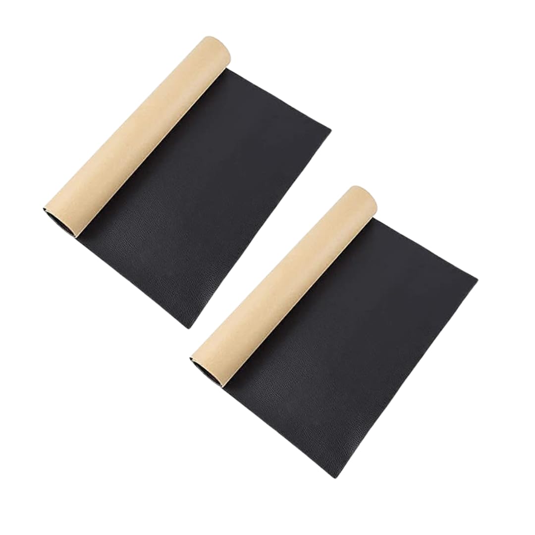 Black Self-Adhesive Leather Repair Patch(30*60Cm) (Buy 1 Get 1 Free)