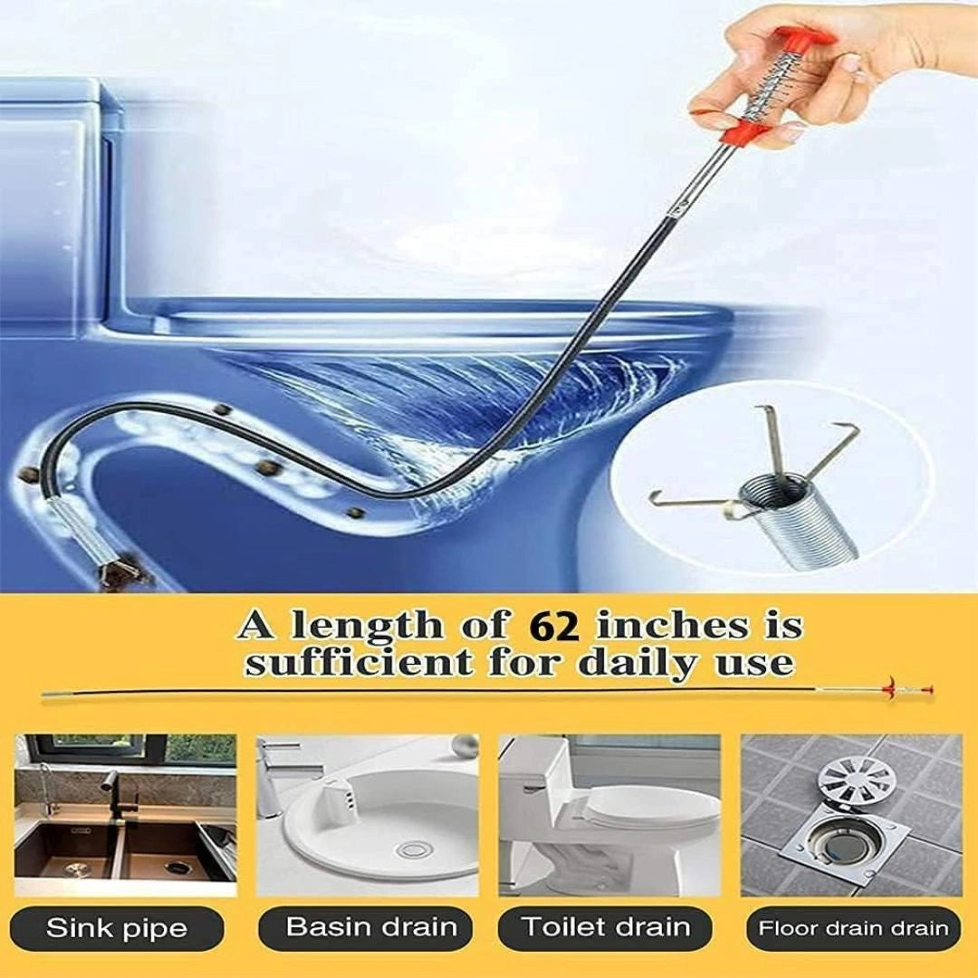 FlexiClean Sink Clean Steel Pipe