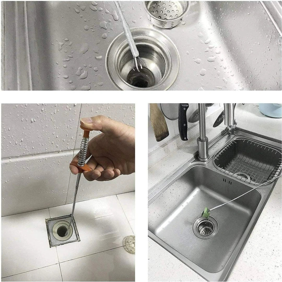 FlexiClean Sink Clean Steel Pipe