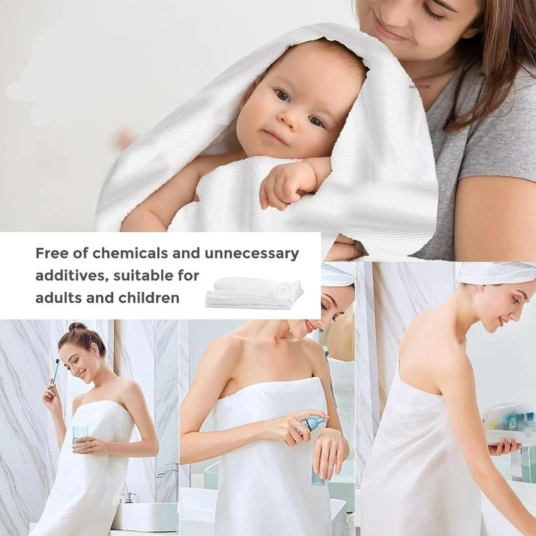 Magic Compressed Bath Towel Tablets (Pack Of 2)