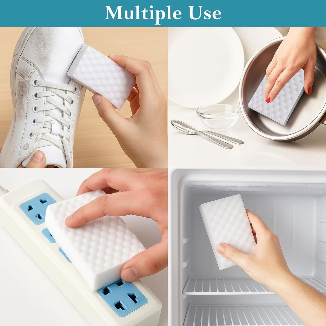 Multipurpose Magic Eraser Sponge(Pack of 2)