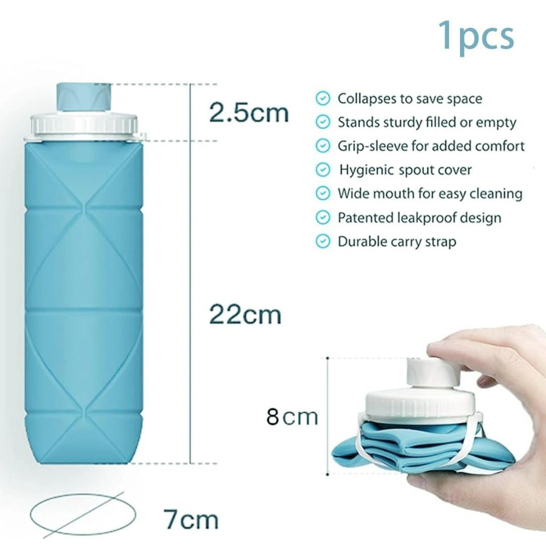 Foldable Silicon Bottle