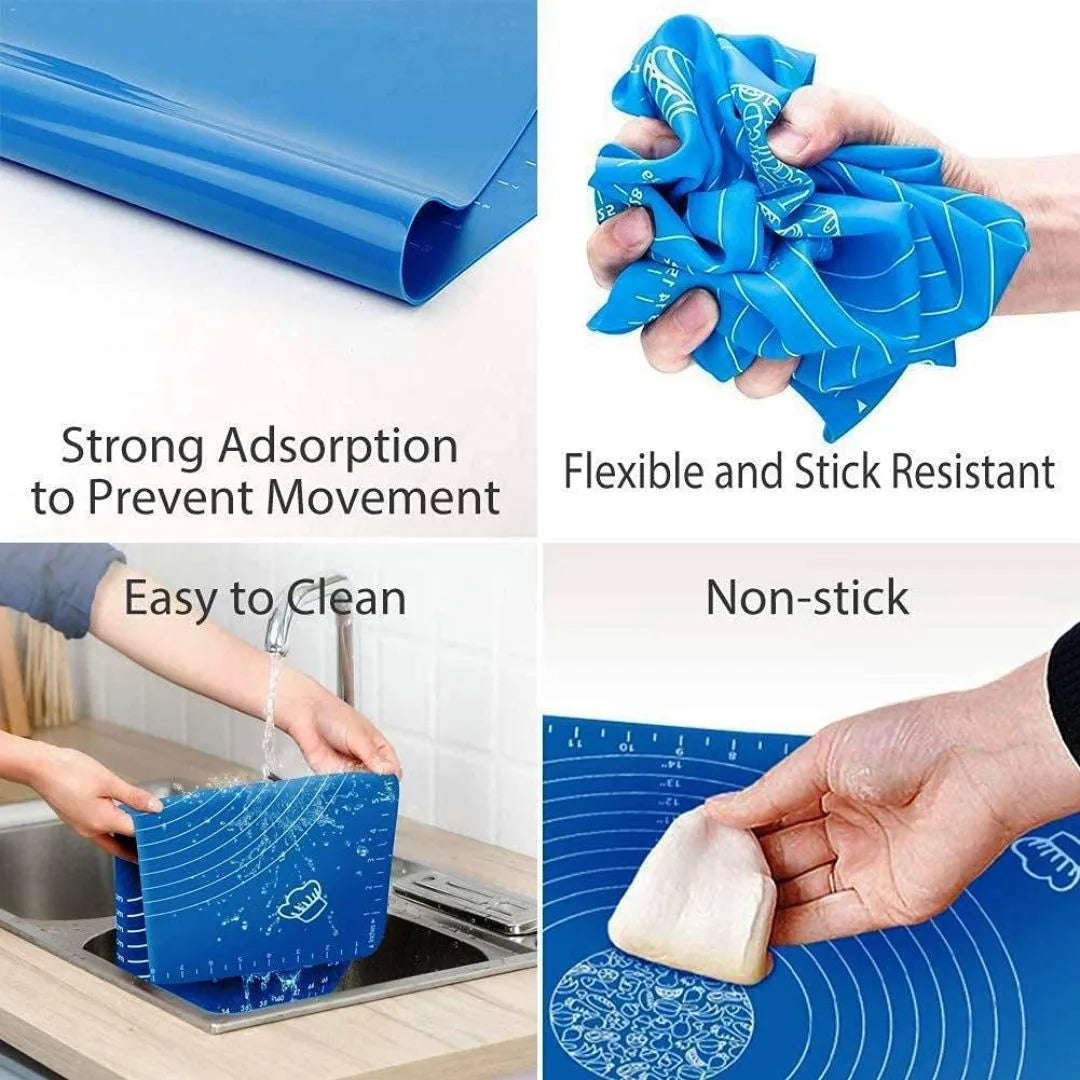 Silicone Chapati Atta Kneading Mat