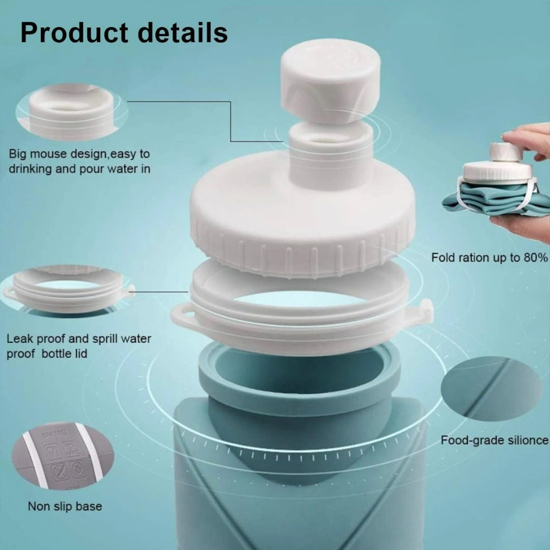Foldable Silicon Bottle