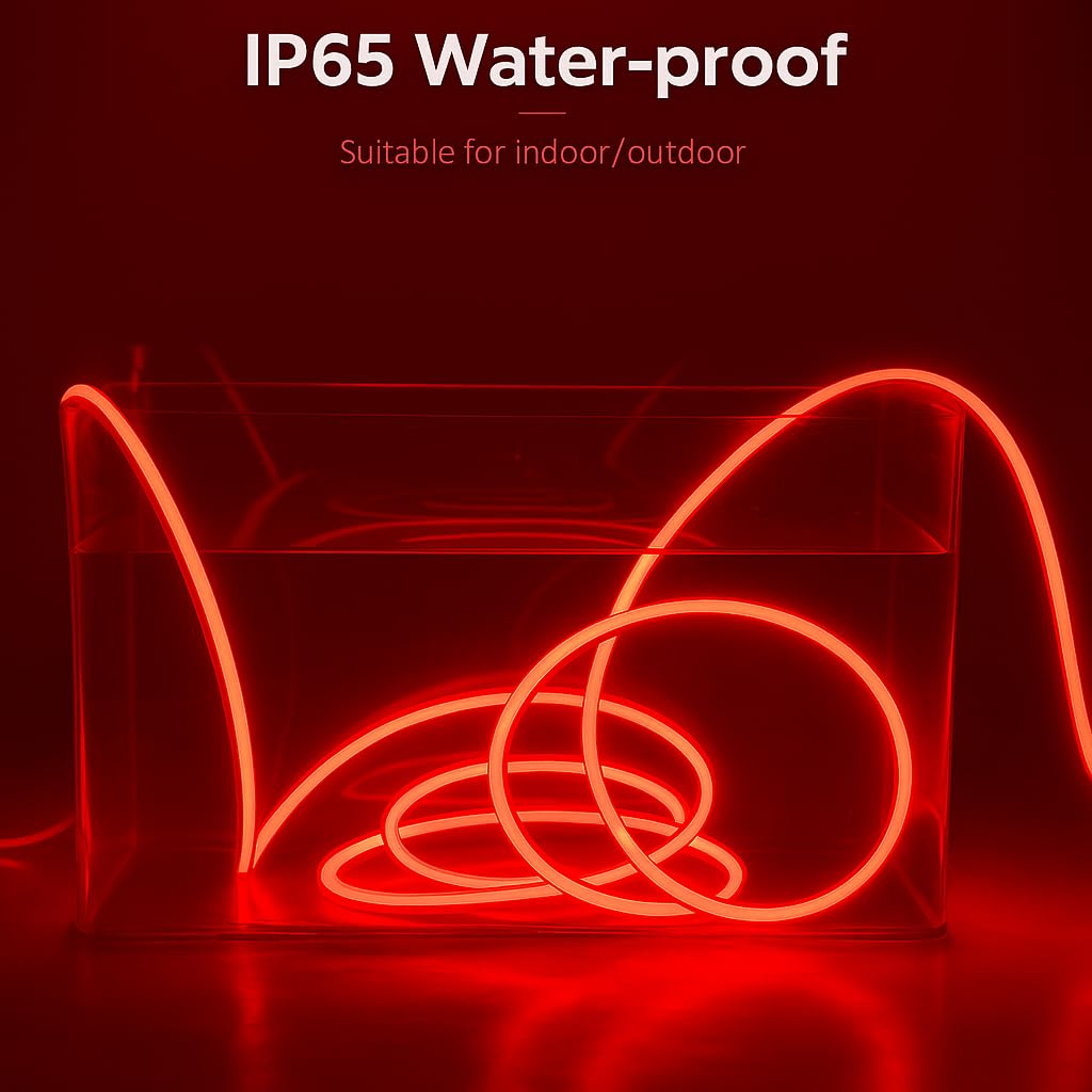 IP65 Waterproof Flexible Silicone Rope Light (5 Meter)
