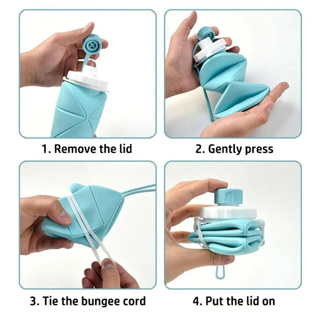 Foldable Silicon Bottle