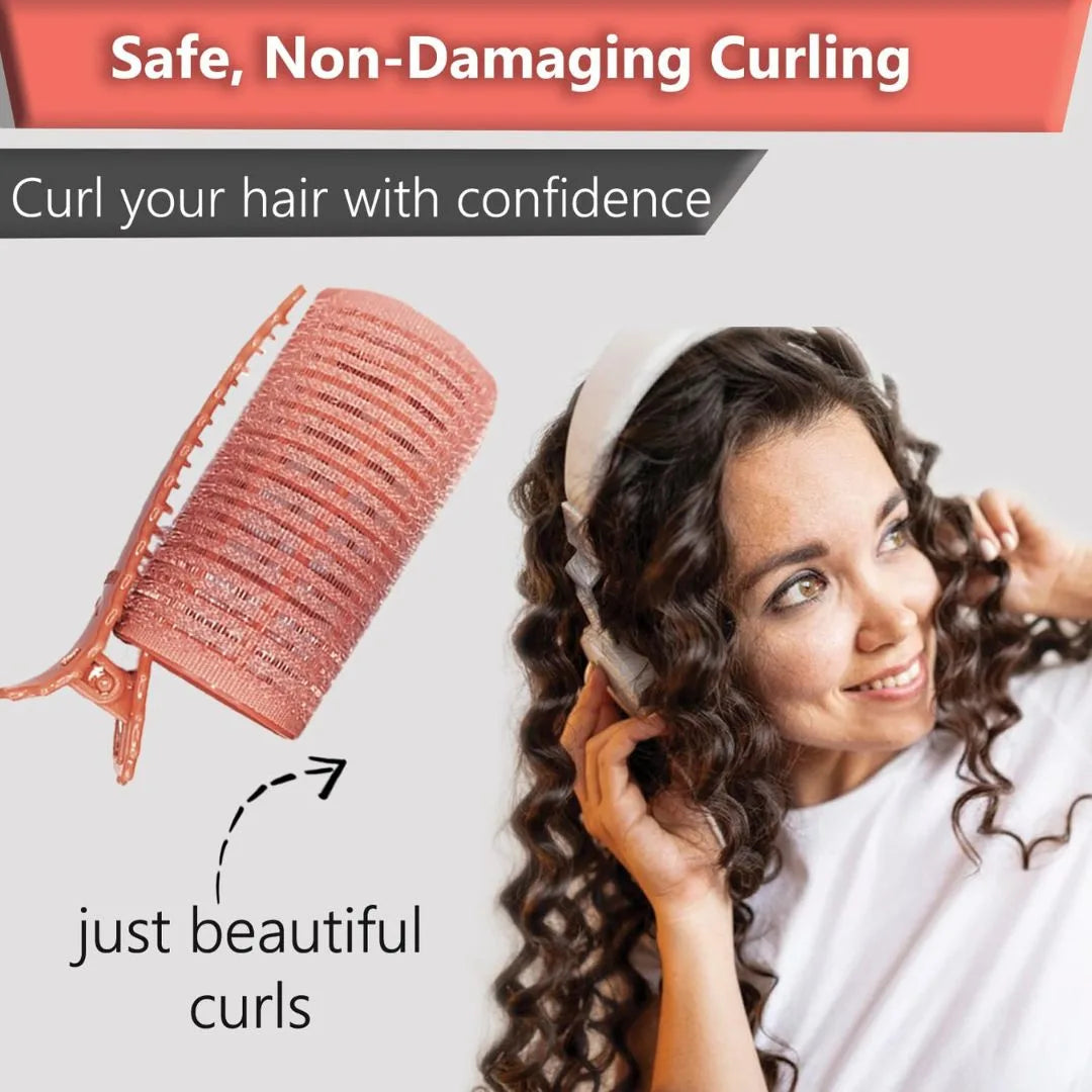 Beauty (8 pcs) Heatless Hair Curler Roller
