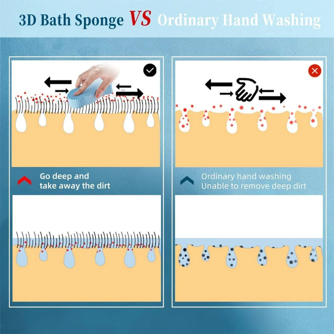 Ultra Soft Bath Body Shower Sponge