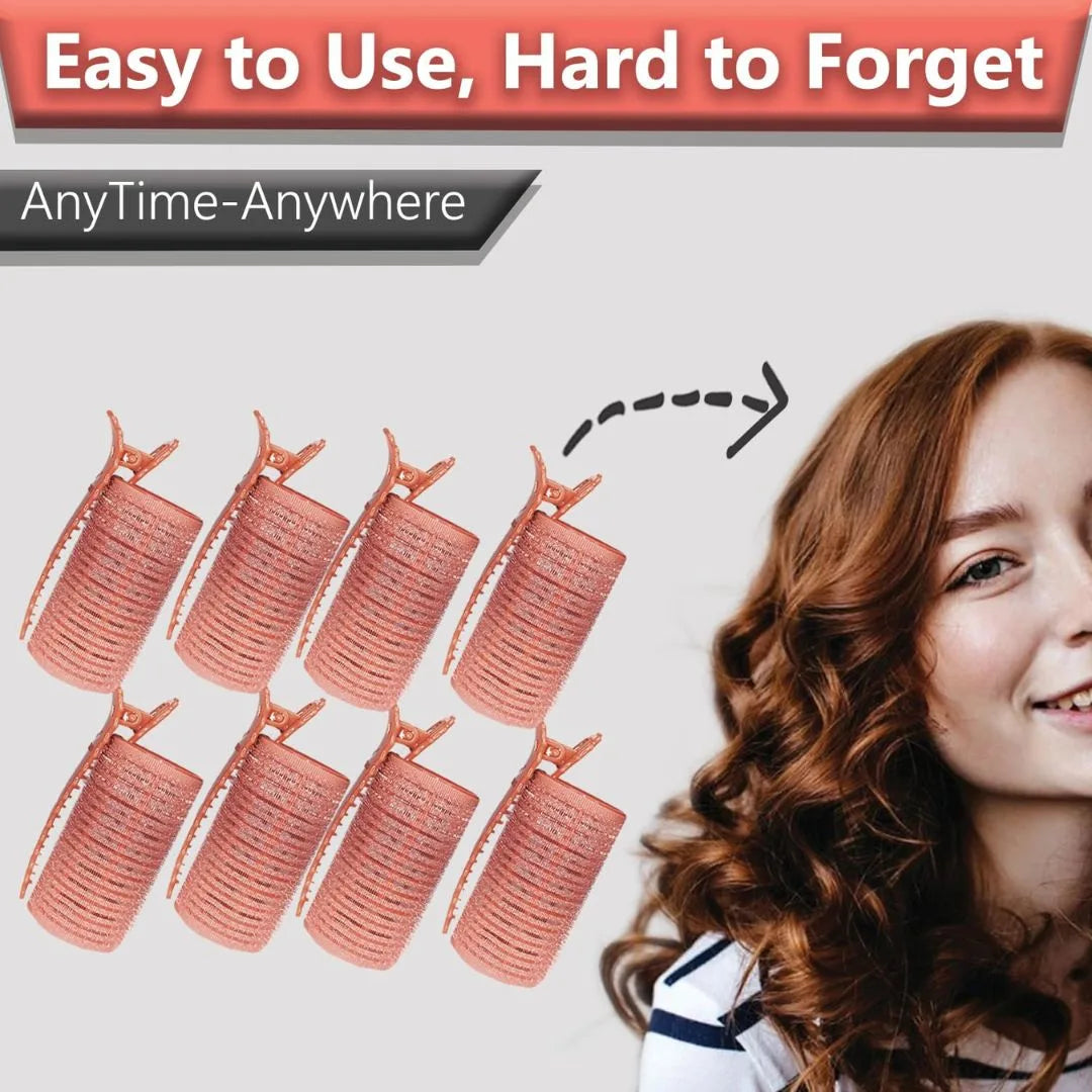 Beauty (8 pcs) Heatless Hair Curler Roller