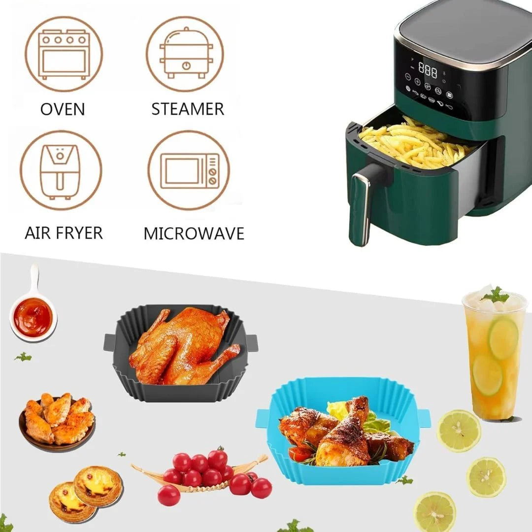Reusable Air Fryer Basket Mat