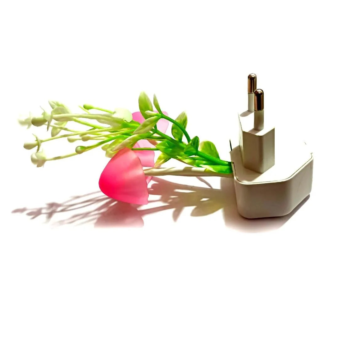 Mushroom Light with Automatic Light Sensor Night Lamp